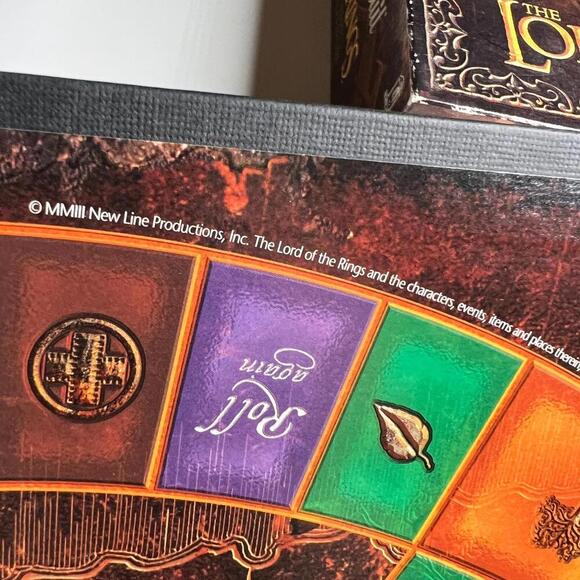 Trivial Pursuit Lord of the Rings Movie Trilogy Collectors Edition Board Game - Picture 9 of 10